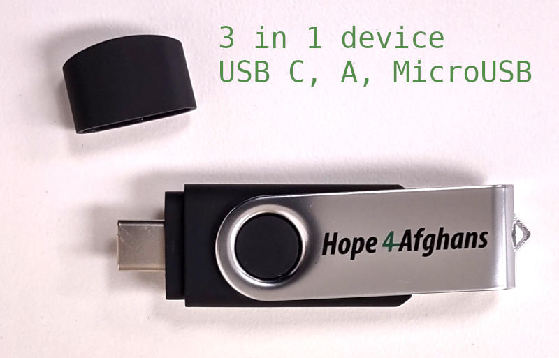 پښتو او دری USB2